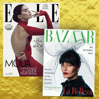 Regalos revistas Elle Harper's Bazaar enero 2023 con producto Rituals