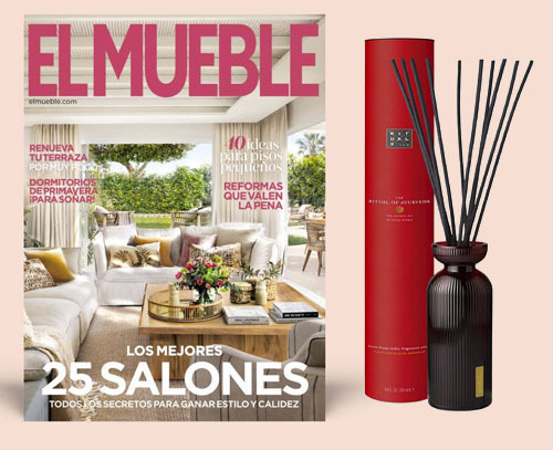 Regalos Revista El Mueble mayo 2023 barritas aromáticas rituals